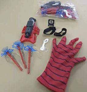 Kit de super-héros WCD Cosplay, pistolet mural, 3 balles molles, <span class=keywords><strong>lanceur</strong></span> de poignet, mitaine d'araignée, jouet amusant pour enfants - Product Image 6