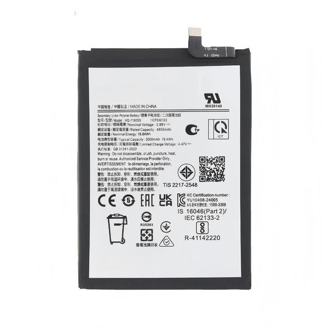 HQ-7160SS Rechargeable Battery for samsung A06/A065F/A07 Hight Capacity 100% Health New 0 Cycle Phone Battery