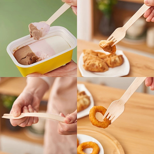 Одноразовые деревянные столовые приборы - Product Image 6