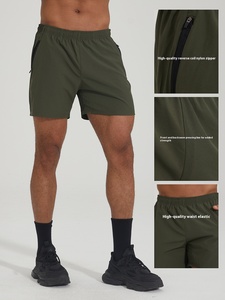 Nuovi <span class=keywords><strong>Pantaloncini</strong></span> Sportivi da Uomo Personalizzati, Estivi, in Tessuto Intrecciato, a Vita Media, con Elastico in Vita, Asciugatura Rapida, Vestibilità <span class=keywords><strong>Slim</strong></span>, per Sport e Tempo Libero - Product Image 6