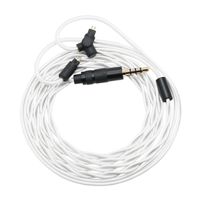 Earphone Cables With Detachable Long Boom Microphone IEM Audio Pickup Gaming E-sports Live Streaming Copper Silver Plated Cables - Product Image 4