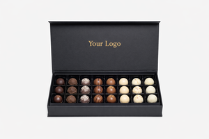 Caja de Regalo Premium para Dulces, Plegable, Magnética, de Papel Rígido, con Compartimentos, para Empacar Alimentos - Product Image 3