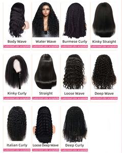 ผมบราซิล Mavis SDD สำหรับวิกผมลอนบ๊อบปานกลางแบบผูกเชือกด้านหน้า โปร่งใส ดับเบิ้ลดรอน HD ไฮไลท์ ผมแท้ Remy - Product Image 5