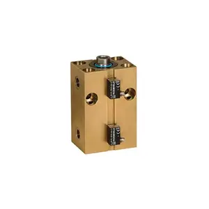 Bloco de cilindro com fresa CNC de precisão e sensores magnéticos ajustáveis com caixa de bronze