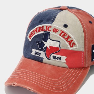 PARTYMENT 250. Yıldönümü Beyzbol Şapkası Texas <span class=keywords><strong>State</strong></span> İşlemeli Ayarlanabilir Unisex Baba Şapkası Sokak Flanel %100 Pamuk Altın - Product Image 6