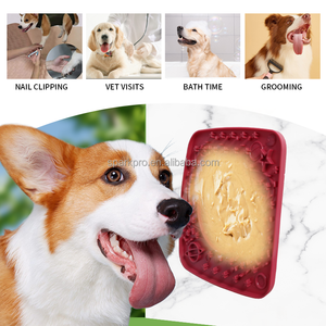 2024 nouvelle planète chat et chien tapis de léchage Silicone nourriture lente ventouses pour animaux de compagnie plaque de léchage couverts chat et chien ventouses - Product Image 4