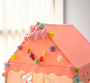 Casita <span class=keywords><strong>de</strong></span> juegos para niñas, diseño <span class=keywords><strong>de</strong></span> <span class=keywords><strong>princesa</strong></span>, para interiores y exteriores, segura, ligera, ecológica, ideal como regalo <span class=keywords><strong>de</strong></span> cumpleaños o para festivales infantiles. - Product Image 2