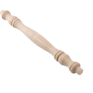 Balustres et rampes élégants en bois de chêne brut, design moderne, découpe naturelle - Product Image 5