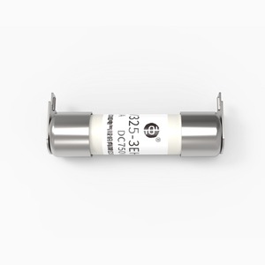 Sinofuse EV325-3EH Series Ceramic DC <b>Fuse</b> <b>10A</b>-50A 750VDC High Voltage 20kA Breaking Capacity High Terminal Types JASO D622 - Product Image 2