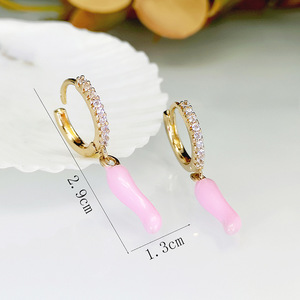 Orecchini Pendenti Vintage con Dettagli Decorativi, Accessori di Moda per Donne, Vendita all'Ingrosso - Product Image 2