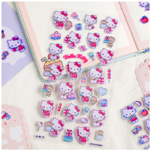 For Series 3D Felt Fabric Cartoon Pattern Kuromi Handmade <strong>Stickers</strong> for Phone and Computer Decoration - Product Image 2