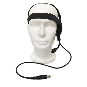 Two way radio headset microphone harris radio headset for XG75 P3700 P5400 P5300 walkie talkie earpiece