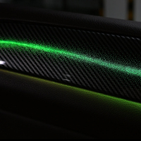 Kit d'éclairage ambiant intérieur de voiture TMPRO à motif carbone, 64 couleurs LED, pour Mercedes-Benz X166 ML/GL/GLE/GLS, accessoires de mise à niveau