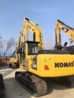 Excavadora Hidráulica Usada Komatsu PC220 de 22 Toneladas, Excavadora Mediana Komatsu PC220, Bomba de Caja de Cambios, Rodamiento, Precio Más Bajo, Barato