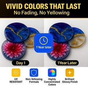 Pigmentos en Pasta para Resina Epoxi, Colorantes Concentrados para Manualidades, Joyería y Proyectos de Recubrimiento - Product Image 4