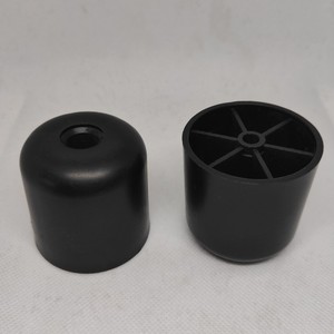 Patas Redondas de Plástico para Muebles Zengxi Hardware, 50x48x50mm, Negras, para Sofá y Gabinete - Product Image 3