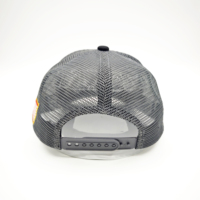 Gorra Trucker Richardson 112 Personalizada de 6 Paneles, Estilo Deportivo, Y2K, Ciclismo, Malla Transpirable, Unisex, Poliéster/Algodón, para Exteriores