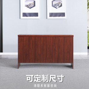 Conference Table Rectangle Oil-Based <b>Lacquer</b> Durable Commercial Venues - Product Image 4