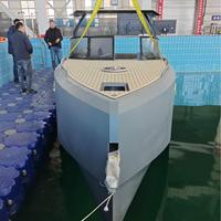 Chine Fabricant Somptueux Forte Multifonctionnel Récréatif En Alliage D'aluminium Plaisir-bateau Avec Chambre Salle De Bains