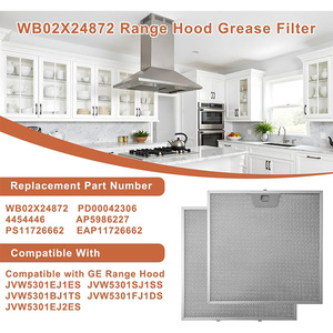 <b>Range</b> Hood Oil Filter WB02X24872 Aluminum Alloy Top Suction Type for GE JVW5301BJTS JVW5301EJES - Product Image 3