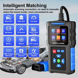 เครื่องมือวิเคราะห์เครื่องยนต์ OBD2 สแกนเนอร์อเนกประสงค์ รองรับการพิมพ์ข้อมูลลงคลาวด์ พร้อมฟังก์ชั่นทดสอบแบตเตอรี่ รองรับโลโก้แบบกำหนดเอง - Product Image 4