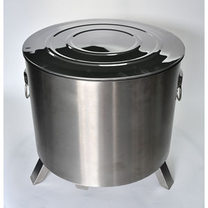 18 "paslanmaz çelik dumansız ateş çukuru kapağı - Product Image 4