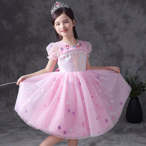 2022 primavera otoño decoración vestido <span class=keywords><strong>Elsa</strong></span> disfraz tutú niños fiesta faldas niñas vestidos - Product Image 3