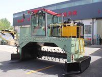 Windrow-compostomdraaier met hoge efficiëntie voor het composteren van afval van oliepalmplanten