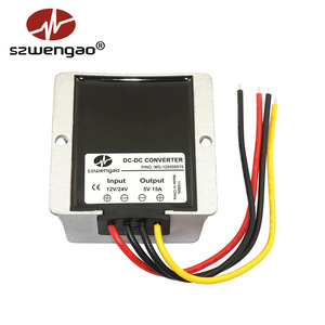 ตัวแปลง DC 12V 24V ถึง5V 15A สำหรับจอแสดงผล LED ของ szwengao - Product Image 2