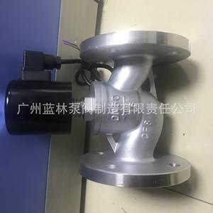 Vannes solénoïdes à bride en acier inoxydable ZBSF-65 ZBSF-80 ZBSF-100 ZBSF-125 ZBSF-150, commande manuelle et pneumatique pour l'eau - Product Image 5