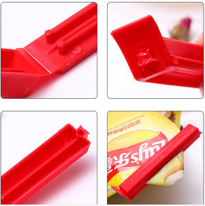 Großhandel Snack Verschluss <span class=keywords><strong>clip</strong></span> Kunststoff Gießen Lebensmittel Siegel Lagerung Haushalt Doppel öffnung <span class=keywords><strong>Chip</strong></span> Brot Versiegelung beutel Clips - Product Image 6