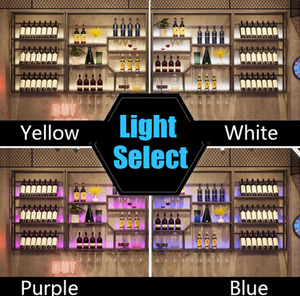 Phong Cách Công Nghiệp Thanh Sắt Rèn Hiển Thị Tủ Đồ Nội Thất Nhà Treo Tường Kệ Cho Nhà Hàng Sáng Tạo Rượu Vang Đỏ Giá - Product Image 4