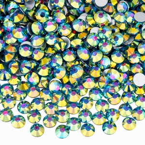 OLeeya SS6-SS30 Strass en cristal Magic Jet découpés à la machine, 100 Gross, non thermocollants, pour accessoires vestimentaires, Super Vente - Product Image 4