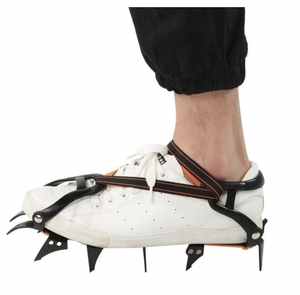 Crampons à glace antidérapants Traction Snow Grips Acier 12 Dents Pour <span class=keywords><strong>escalade</strong></span> Marche - Product Image 1