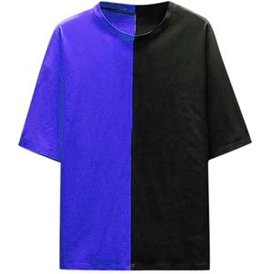 Camiseta Essentials de algodón 100% ajustada con cuello redondo para hombre, Camiseta básica de alta calidad, corte alto, manga corta, Color sólido, punto informal - Product Image 6