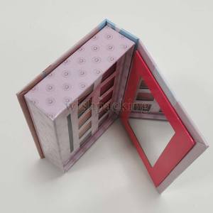 FSC-Fard à Paupières en Carton, Ensemble Crayon, Film Transparent, Miroir, Cosmétiques Beauté, Maquillage, Brillant à Lèvres, Boîte à Palettes en Papier Multicolore - Product Image 3