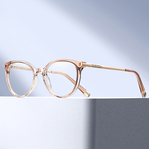 MS 81669 2025 New hotselling ánh sáng màu xanh Chặn kính quang học TR90 + kim loại kính thiết kế thời trang Kính mắt Frames - Product Image 1