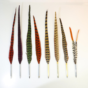 <span class=keywords><strong>Stylo</strong></span> à bille <span class=keywords><strong>vintage</strong></span> avec plumes, logo personnalisé, vente en gros - Product Image 2
