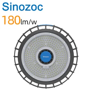 Workshop Lighting For Warehouse High Brightness Ip65 Lamparas Ufo High Bay Led Light 100w 150w 200w 250W