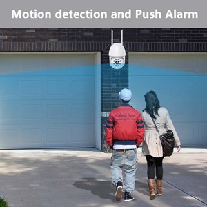 Kit de cámara de seguridad inteligente CCTV inalámbrica HD de 1080P Cámara PTZ para exteriores de 12,1 pulgadas Audio bidireccional 4 Fuvision Pantalla IPS 1080P NVR Cloud - Product Image 5