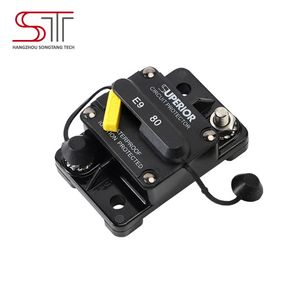 Disjoncteur en ligne de voiture de réinitialisation manuelle de montage en surface d'E98 48Vdc pour la <span class=keywords><strong>caravane</strong></span> marine de bateau - Product Image 2