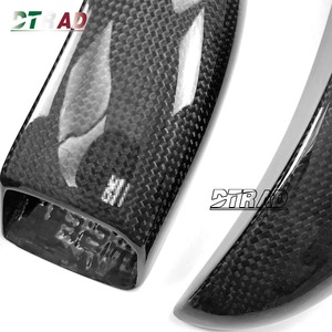 Kit de carénage DTRAD pour YAMAHA YZF R1 <span class=keywords><strong>R6</strong></span> MT10 FZ10 VMAX 1700 avec conduits d'air et couvercles de radiateur en fibre de carbone texturée – Garantie 2 ans - Product Image 4