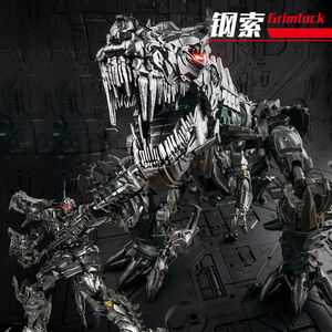 Cho Optimus thủ cho Bumblebee thủ ABS thủ megatron-thép Cáp hợp kim biến áp Robot Vua <span class=keywords><strong>Kong</strong></span> Đồ chơi mô hình trang trí - Product Image 2
