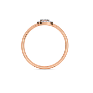 Exquisito Anillo de Compromiso Solitario con Diamante Cultivado en Laboratorio para Mujer, Corte Marquesa, Estilo Lujoso que Muestra una Radiante Perfección Clásica - Product Image 2