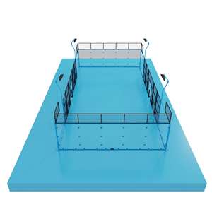 Zrg สนามเทนนิส<span class=keywords><strong>1V1</strong></span>กลางแจ้งขนาด10*20ม. กระจกนิรภัยกันระเบิดขนาด12มม. โลโก้ตามสั่ง - Product Image 2