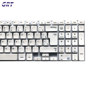 Teclado interno genuino para ordenador portátil, teclado blanco brasileño para <span class=keywords><strong>SAMSUNG</strong></span> NP270E5E NP300E5V NP350V4C <span class=keywords><strong>NP350V5C</strong></span> BR - Product Image 4