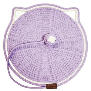 Cat Sleeping Mat <b>Scratching</b> <b>Pad</b> Woven Cotton Rope Durable Cat Toy Multi Function For Cats - Product Image 5