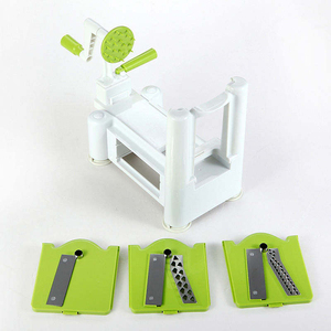 Livraison Rapide - Hachoir Manuel Ergonomique en Acier Inoxydable pour Légumes, Ustensile de Cuisine pour Faire des Légumes Bouclés - Product Image 4