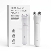 Appareil de massage facial Uyisi, baguette de lifting pour le visage, micro-courant pour les yeux et les lèvres, rouleau chauffant, masseur pour les cernes