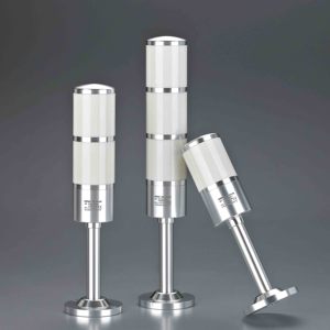 Kim loại cảnh báo tháp ánh sáng 1/2/3 lớp màu sắc công nghiệp LED tín hiệu tháp ánh sáng với buzzer HBJD-50M - Product Image 1